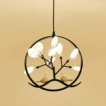 Модерна Led Птичья Лампа Висящи Лампи Скандинавски Дизайн Окачен Лампа За Вътрешно Осветление За Кухня Трапезария Спалня Тела