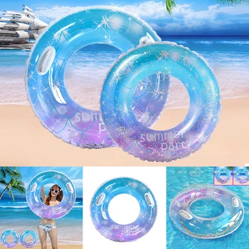 Надуваем Басейн Плуваха Цветни Плувки за Басейн, Плажни Плаващи Играчки Детски Пръстен за Плуване на Басейна на B2Cshop