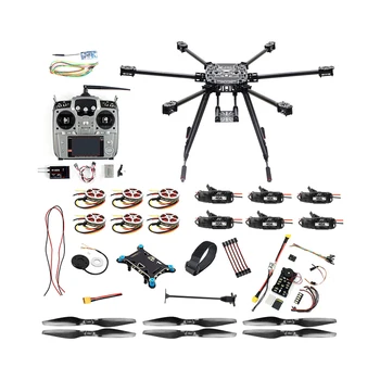 Направи си САМ Drone Kit ZD850 6-осный с Шаси PIX Контролер за полет 620KV Мотор 40A Бесщеточный ESC Витла, XT60 за RC Hexacopter