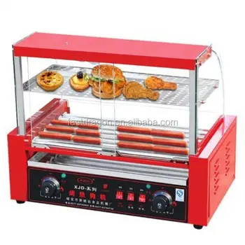 Напълно автоматична домакински мини-малка търговски тайванската мобилна машина за приготвяне на колбаси от шунка на скара, машина за приготвяне на хот-дог