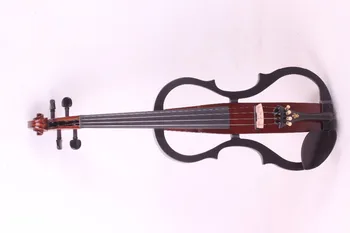 Нова Електрическа Цигулка 4/4 От масивно Дърво С Мощен Звук Big jack Small jack Master 2#