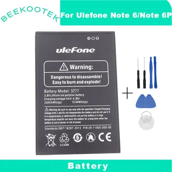 Нова Оригинална Батерия Ulefone Note 6P Вградена Батерия за Мобилен Телефон Ремонт Смяна на Аксесоари За телефони Ulefone Note 6