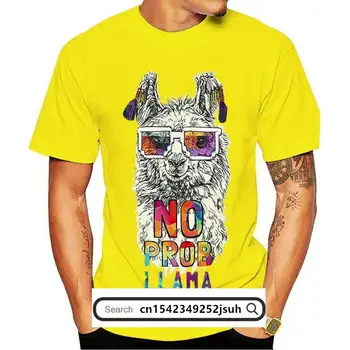 Нова тениска No Probllama Problem Llama Alpaca arnim less - Prob Tee