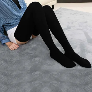 Нови Дамски Чорапогащи Чорапогащи Над Коляното Чорапи За Дамите Момичета Топли Супер Дълги Чорапи Секси Медии