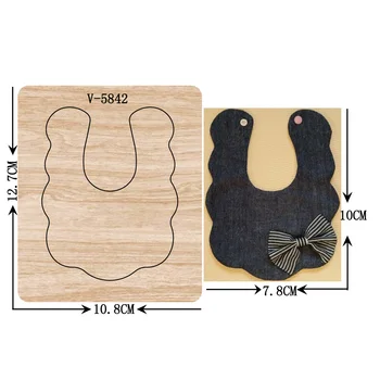 Нови дървени печати за scrapbooking различни размери V-5842