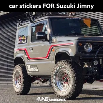 Нови потребителски автомобилни стикери ЗА Suzuki Jimny 2022 украса на купето спортни гуми с етикети автоаксесоари за филма