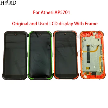 Оригинален Б/ПРИ LCD дисплей За Athesi AP5701 LCD дисплей С Рамка Сензорен Екран Дигитайзер, Монтаж на Резервни Части + инструменти