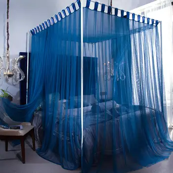 Открит Корт Трехдверная Принцеса Квадратна Mosquito Net Ins Интернет Топла Mosquito Net