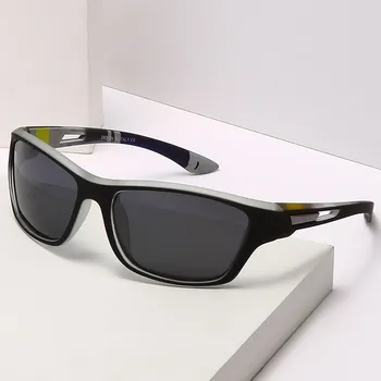 Поляризирани Слънчеви Очила Квадратни Реколта Мъжки Женски Известна Марка Дизайнер на Слънчеви Очила За Шофиране UV400 Polaroid Слънчеви Очила