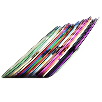 Примесени Стикери Фолио Съвети цветни 30 цвята Красотата на Ролка Лента Декорации DIY Дизайн Нокти Дизайн Нокти Етикети Инструмент Z007