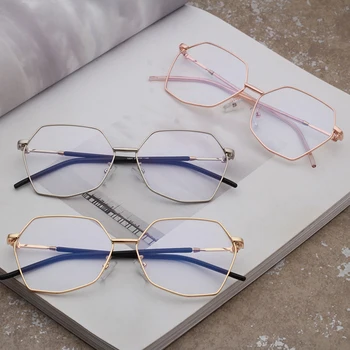 Ретро Рамки За Очила Бистра Прозрачна Модни Рамки За Очила, Оптични Очила За Четене Защита на вашия Компютър 1894OLO