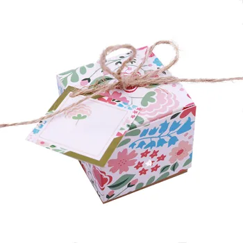 Рожден Ден, Коледни Аксесоари Сватбен Подарък Бижу Цвете Кутии С Шоколадови Бонбони Подарък Пакет Сватбена Подарък Кутия С Бирками