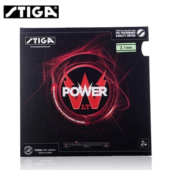 Сверхлегкая гуми за тенис на маса Stiga Power LT с гъба за пинг-понг 2,1 мм или 2,2 мм
