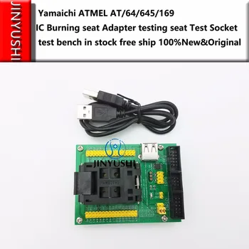 Сгъваем ATMEL ATmega128/64/645/169 YAMAICHI IC Burning тест адаптер за седалки на тестов стенд за тестване на Гнездата в наличност