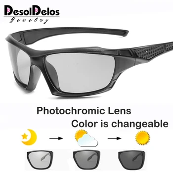 Слънчеви Очила Polarized Мъжки Женски Цветни Очила За Шофиране Фотохромичните Слънчеви Очила Oculos De Sol B1824