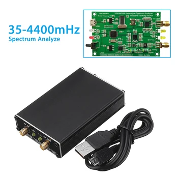 Спектрален Анализатор USB LTDZ 35-4400 Mhz Източник на Сигнал с Модул за Проследяване на Източника на Инструмент за Анализ на RF Честотна област с черупки