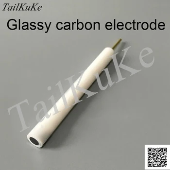 Стъклена въглероден работния електрод 2/3/4/5 мм Стъклен Въглероден електрод, Внесени Стъклен въглерод