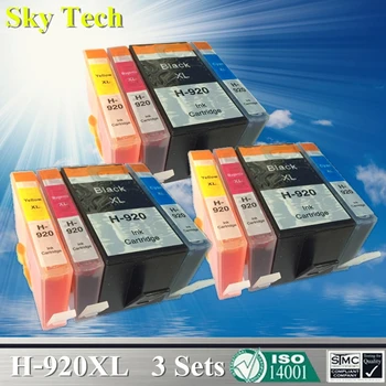 Съвместим мастило касета за HP 920XL HP-920XL, подходящ за принтер HP officejet 6000 6500 6500A 7000 7500 7500A