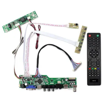 ТЕЛЕВИЗИЯ + HD MI + VGA + AV + USB LCD такса контролер за 21,5 