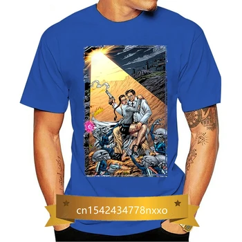 Тениска За Мъже Rife Area 51 Alien Среща, Тениска, Ден на Труда, С Яка, Риза От чист Памук с Къс Ръкав, Черни Блузи и Ризи в стил Пънк, L