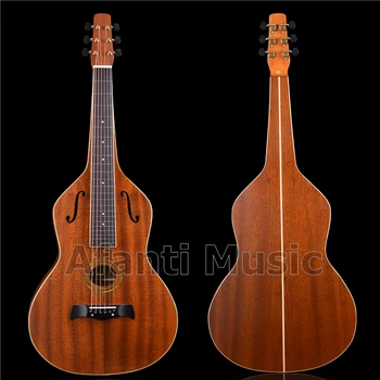 Хавайски слайд китара от масивна дървесина Сапеле Weissenborn от Afanti Music (HG-950S)