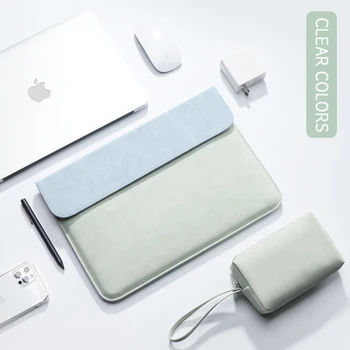 Чанта за лаптоп Чанта за Macbook Air 13 калъф M1 A2337 A2338 Pro 13.3 На 16 XiaoMi Lenovo 15,6 калъф Huawei Matebook 14 15 Обвивка