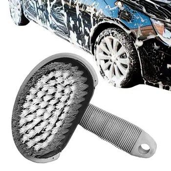 Четка За Почистване на Автомобилни гуми Инструменти За Почистване на Външни Колела С Ергономични Дръжки авто Подробно Четки За Почистване на Джантите на Колелото За