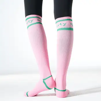 Чорапи за телета, Нескользящие Подсилени Чорапи с Удебелени Глава, Спортни Чорапи, без приплъзване, Компресия Чорапи за Зимата