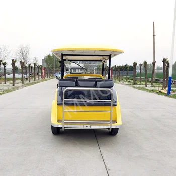 Шестиместный 72 / 5000 W Двигател на електрически автомобил за голф /Електрически туристически колички с навес/Китай Доставчици Класическа количка