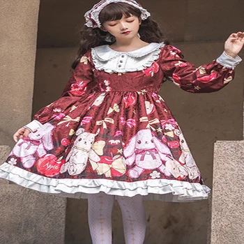 Японското сладка принцеса рокля в стил лолита
