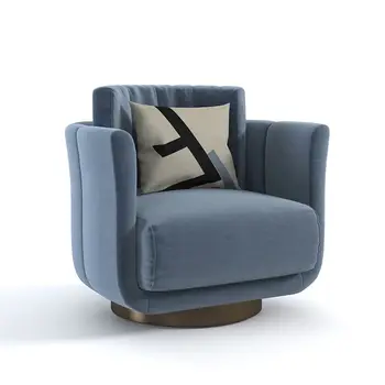 висококачествен и модерен кожен ъглов единична разтегателен диван-фотьойл в италиански стил, мебели за дома, за хол, комплект кожена мека мебел на едно място