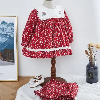 есен винтажное рокля в испански стил лолита 