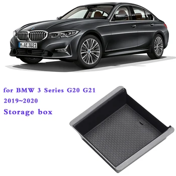 за BMW Серия 3 G20 G212019 2020 Автомобили Полагане Почистване на Централен Подлакътник Кутия За Съхранение на Централната Конзола Органайзер Аксесоари За Подреждане