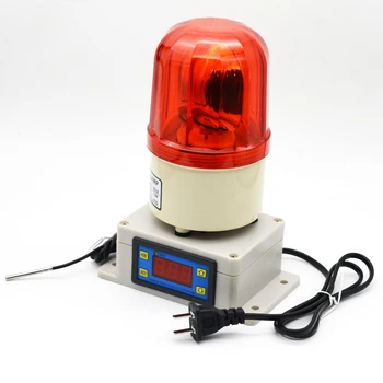 контрол на качеството на регулатор на температурата сот 220 В червен цвят контрол на температурата аларма