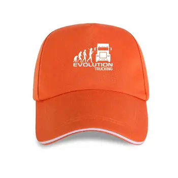 нова шапка, Марка Мъжка Шапка, Еволюция, Идеи за Подаръци За Шофьор на Камион, 100% Памучен Бейзболна Шапка, Забавна