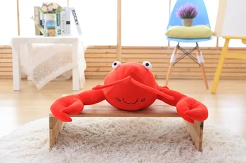 средната плюшено омар играчка моделиране червен омар кукла подарък от около 50 см