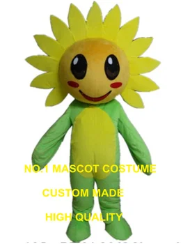 талисман костюм слънчоглед цвете талисман обичай cartoony герой cosplay кралят костюм 3005