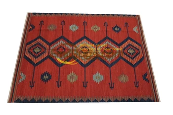 тапис килим Тъкан-Ръчно изработени Голяма Дневна Геометрично Турското Вълнена Плетене